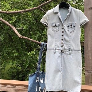 Designer jeans short USED dress